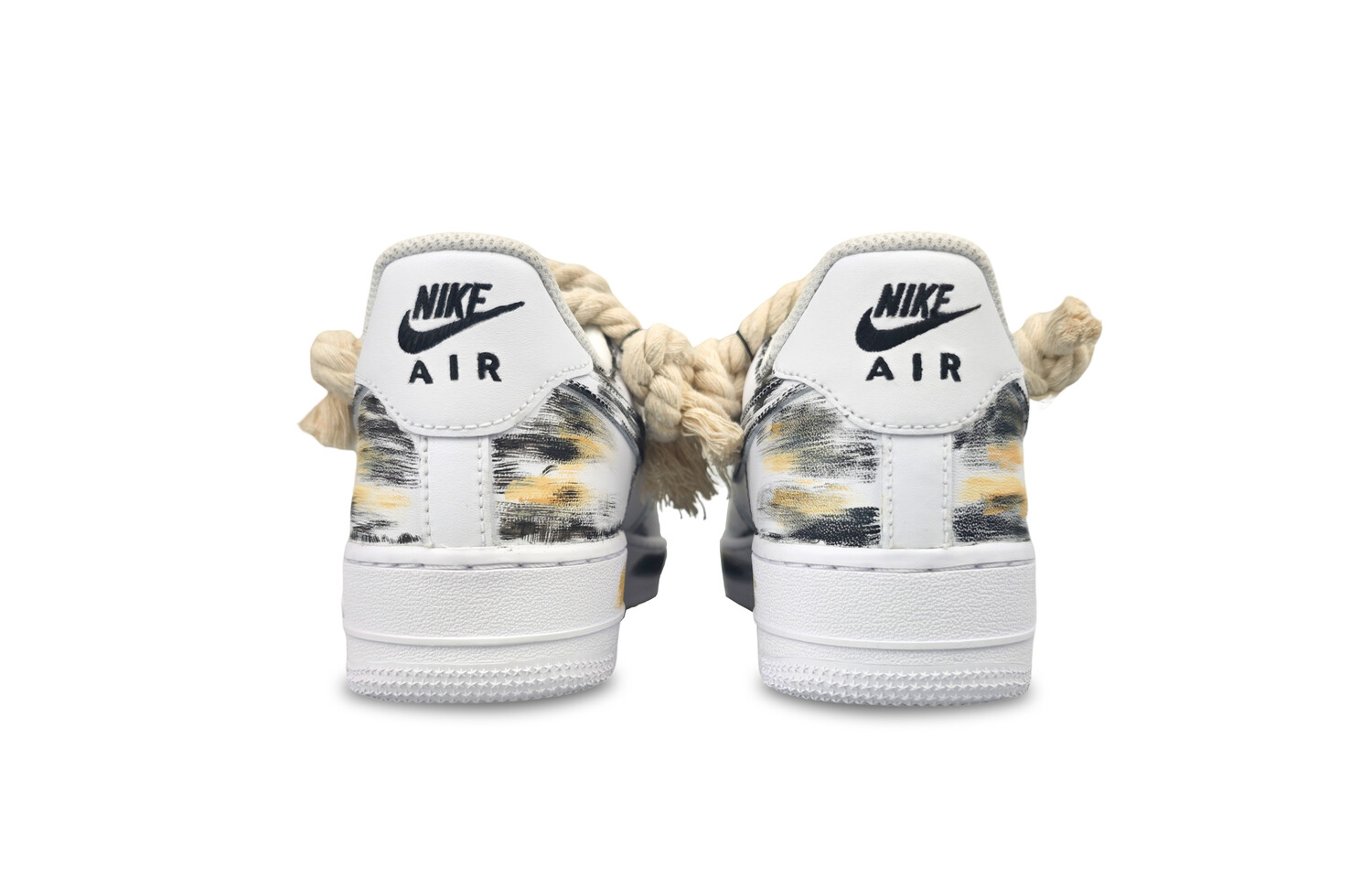 

Кроссовки Nike Air Force 1 Skateboarding Shoes Unisex Low-top Black/white, белый