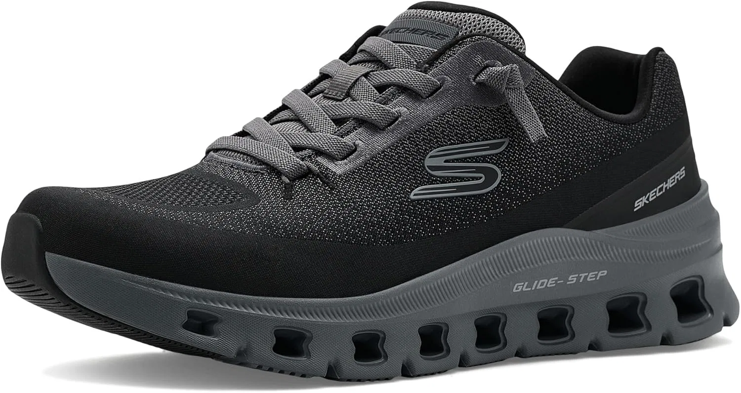 Мужские кроссовки Skechers Glide-Step Pro Waverra, Black Dark Grey