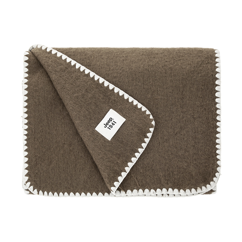 

Вязаный шарф Unisex Jeep, коричневый