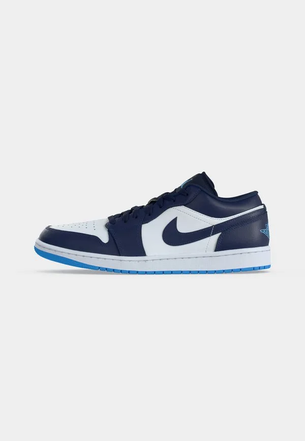 Кроссовки air jordan 1 low Jordan, Midnight Navy/University Blue/White — фото 2