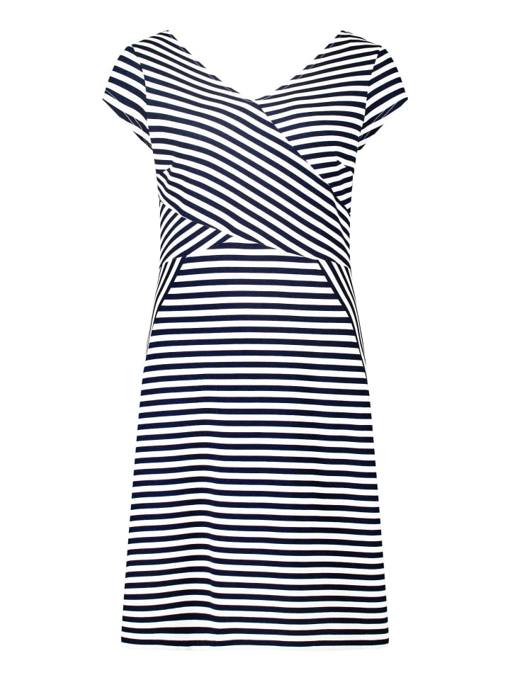 

Короткое платье Betty Barclay Streifenkleid kurzarm, цвет Dunkelblau/Weiß