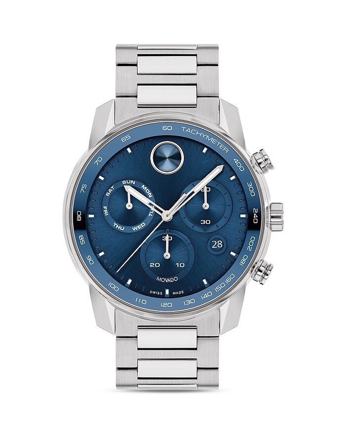 

Хронограф Movado Bold Verso 44 ​​мм, синий