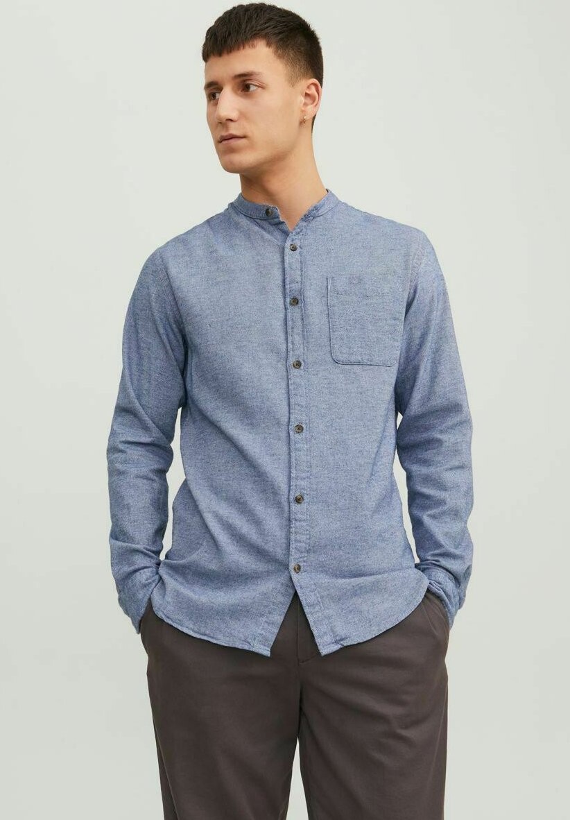 

Рубашка Melange Jack & Jones, цвет faded denim