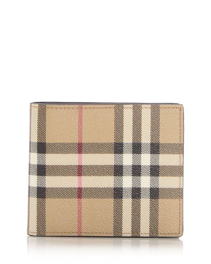 

Кошелёк Check Bifold Burberry, коричневый/бежевый