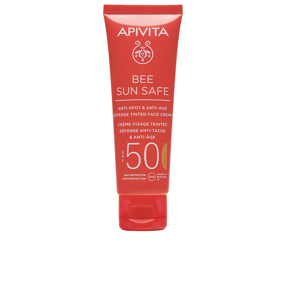

Солнцезащитный крем Bee Sun Safe Crema Antiedad Y Antimanchas Con Color Spf 50 Apivita, 50 мл
