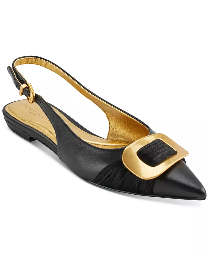 Туфли-лодочки Perilynn Slingback Donna Karan New York, черный