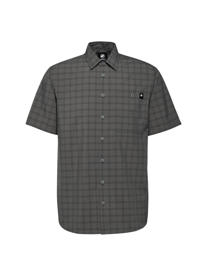 

Mammut Мужская рубашка Lenni антрацитового цвета