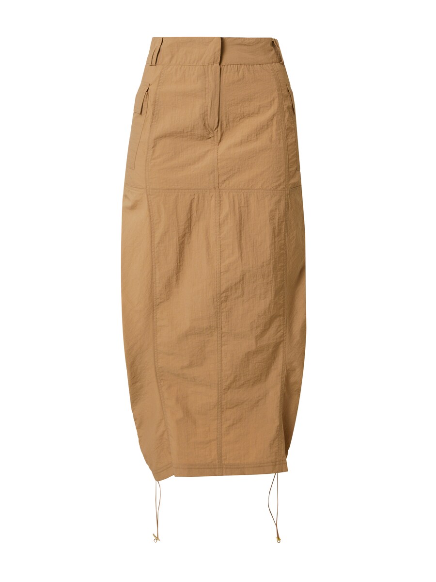 

Юбка миди Nasty Gal Skirt, кэмел