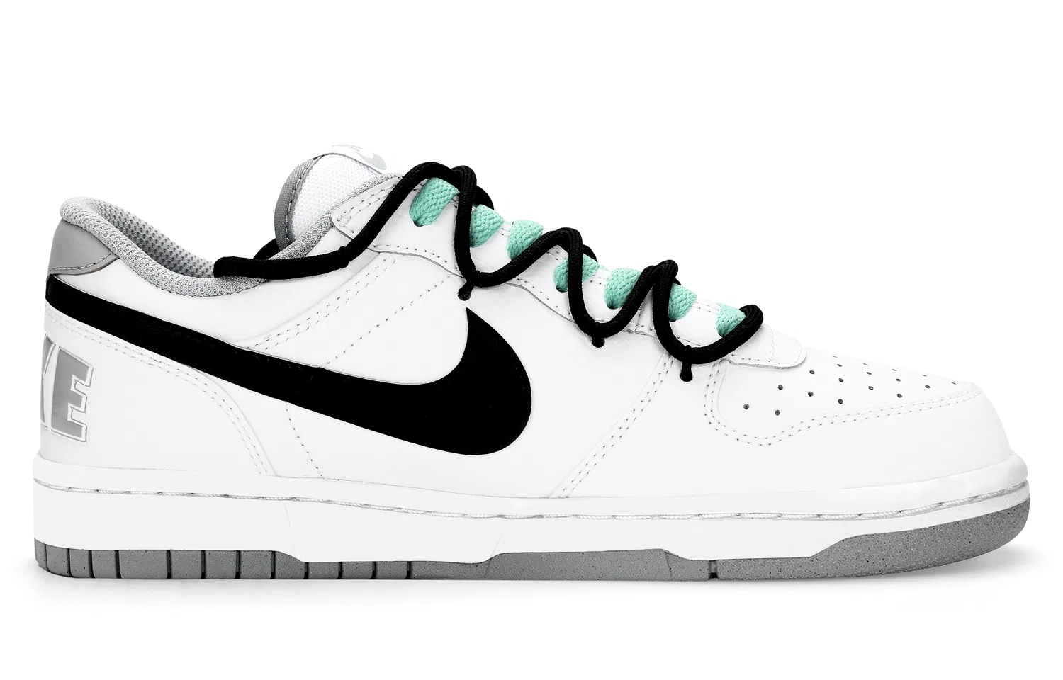Кроссовки Nike Big Low Black White — фото 4
