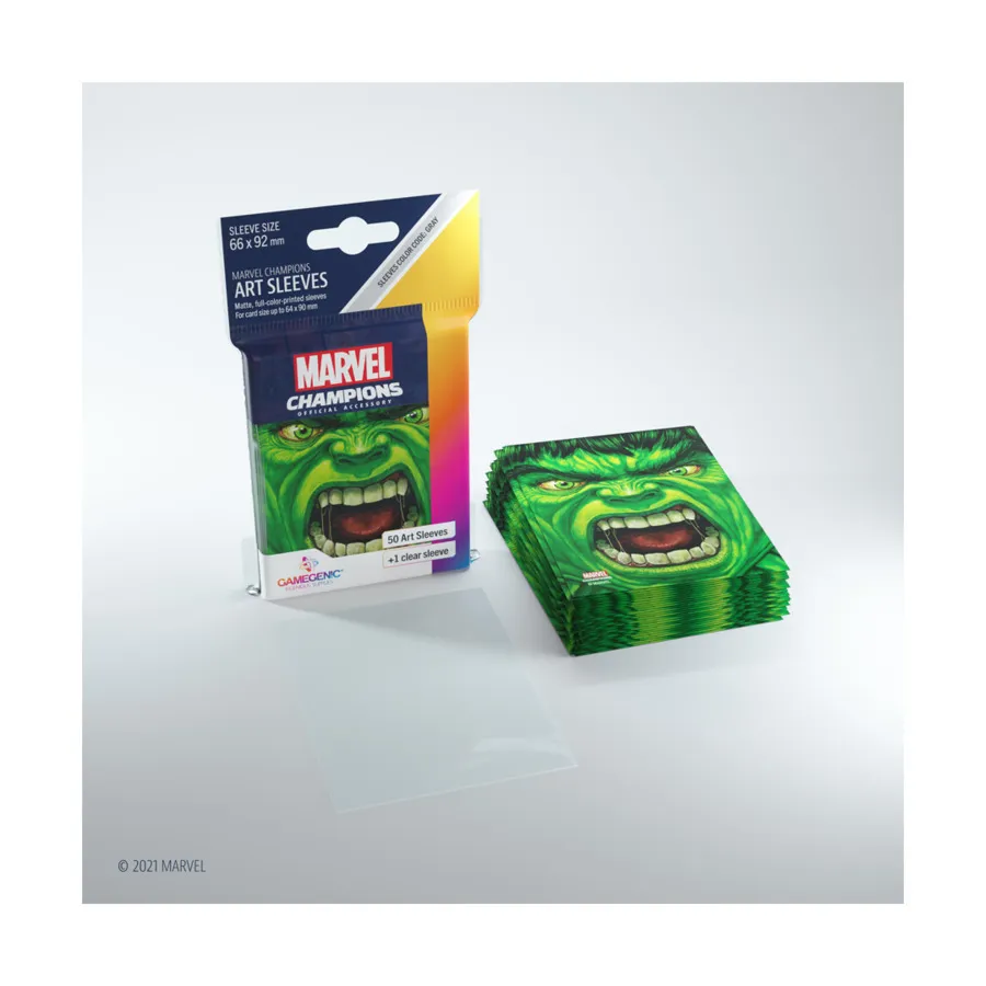 

Халк (51), Art Sleeves - Marvel Champions (GameGenic)