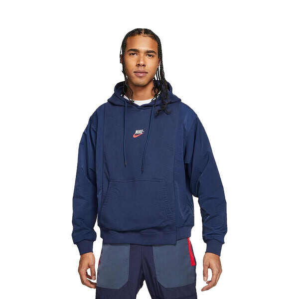 

Толстовка Nike Sportswear Logo Hoodie 'Midnight Navy', синий