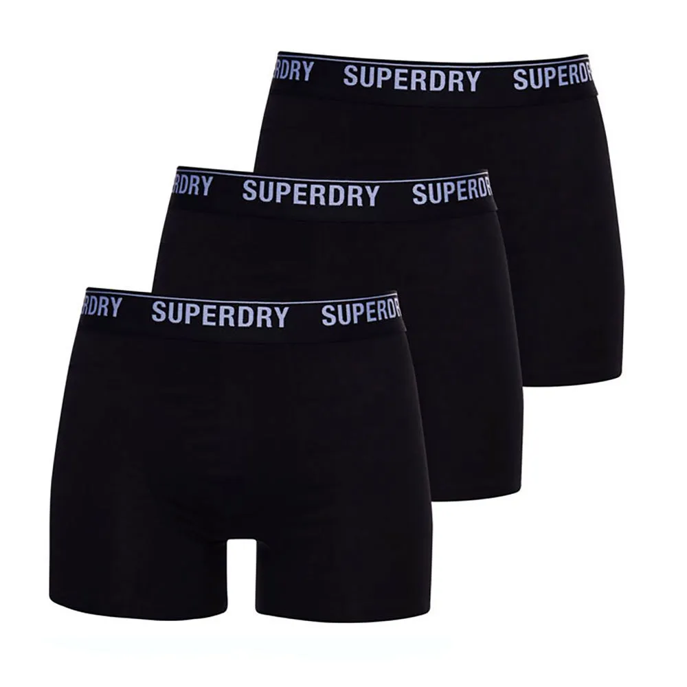 

Трусы-боксеры Superdry Multi 3 units, черный