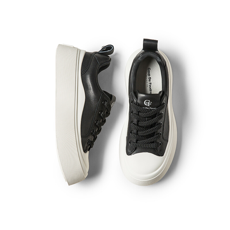 Кеды Coup De Foudre Skateboard Shoes Women's Low-Top, черный — фото 3
