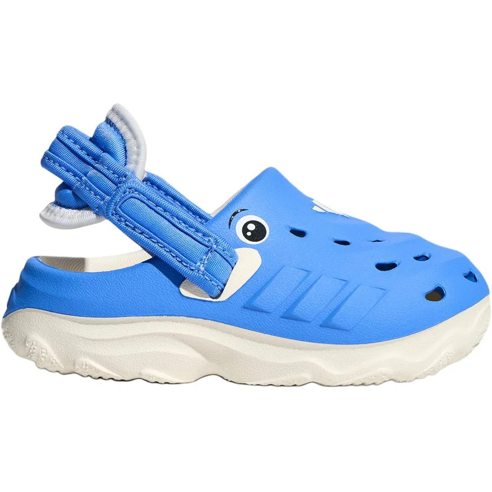 Кроссовки MAXXCLOG Low top Toddler Shoes Fusion Blue/White Marble/Black Infant And Toddler Adidas, Fusion Blue/Jade White/Black — фото 3