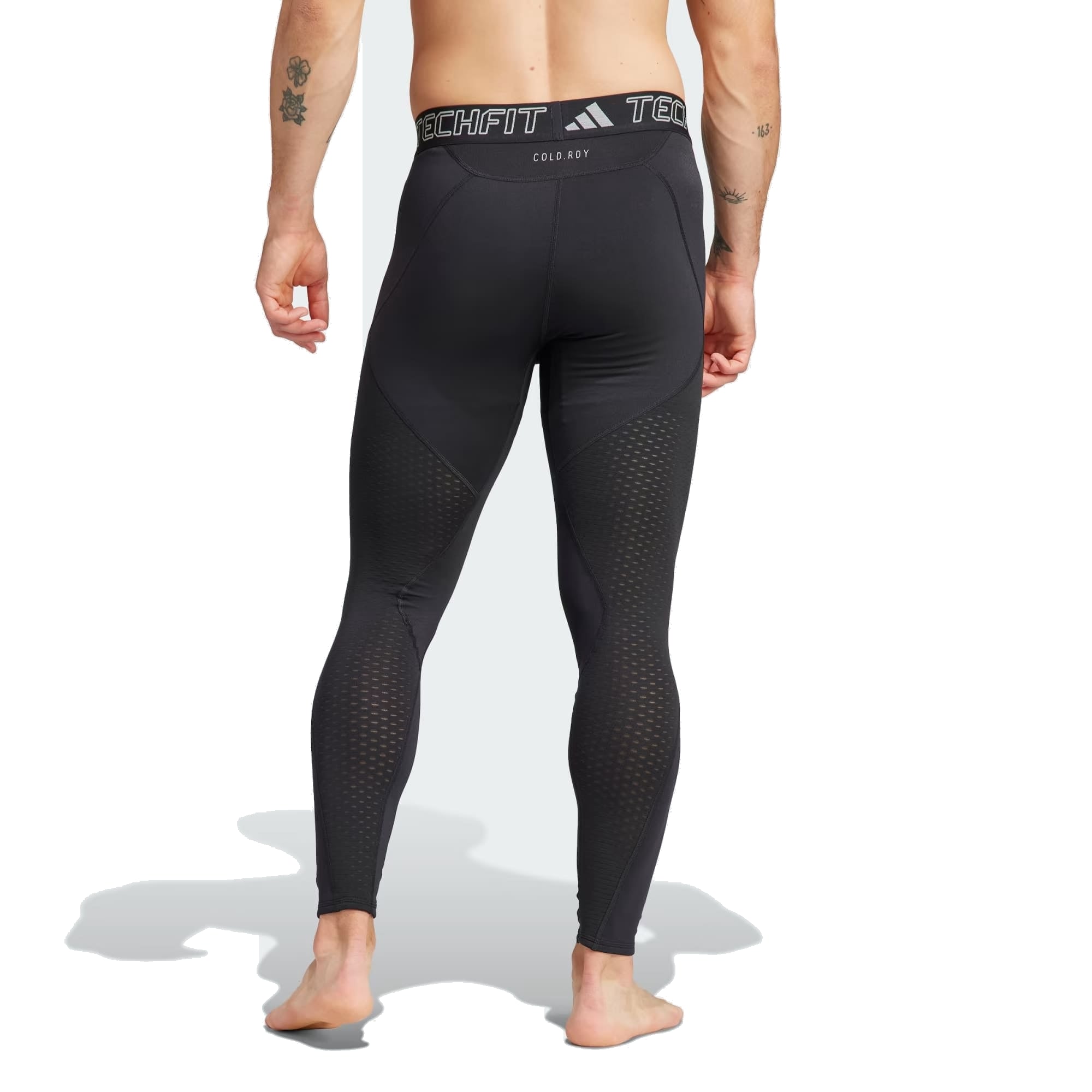 Леггинсы adidas COLD.RDY Techfit Training Long Leggings 'Black' — фото 3