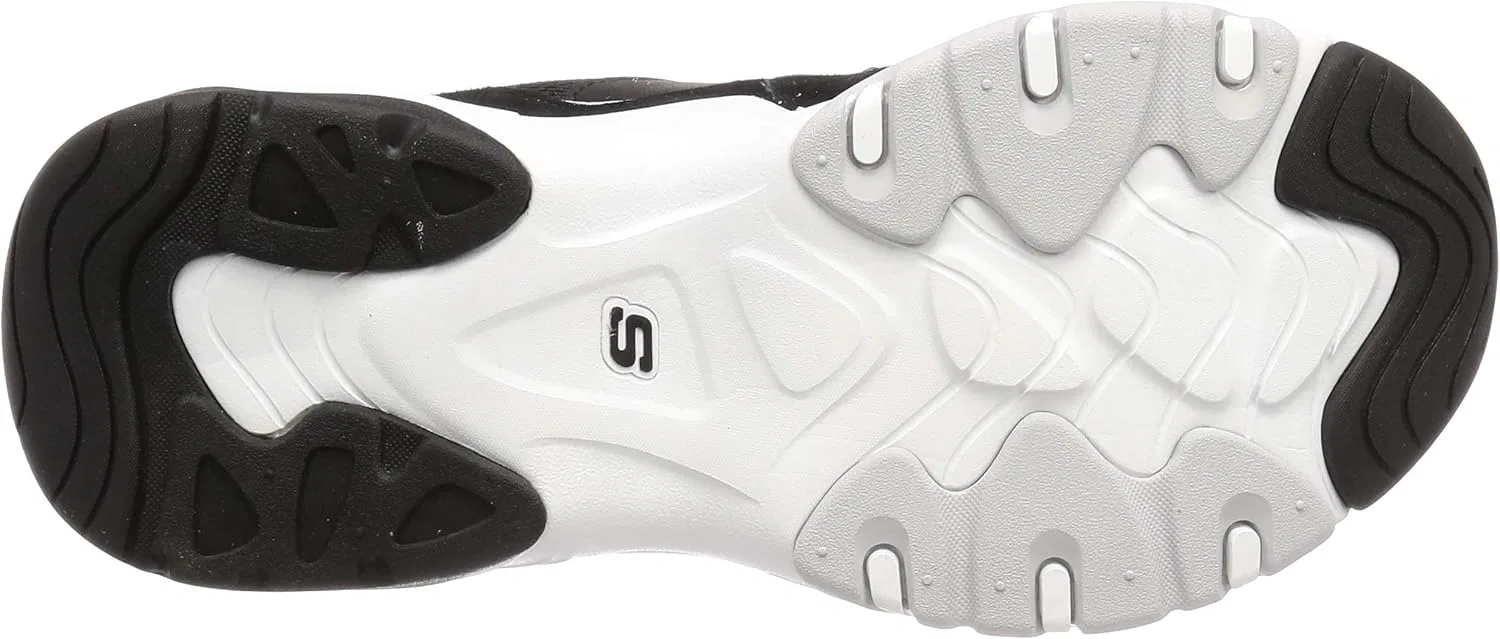 Мужские кроссовки Skechers Zenway на шнуровке, артикул 52683, Black / White / Black — фото 4