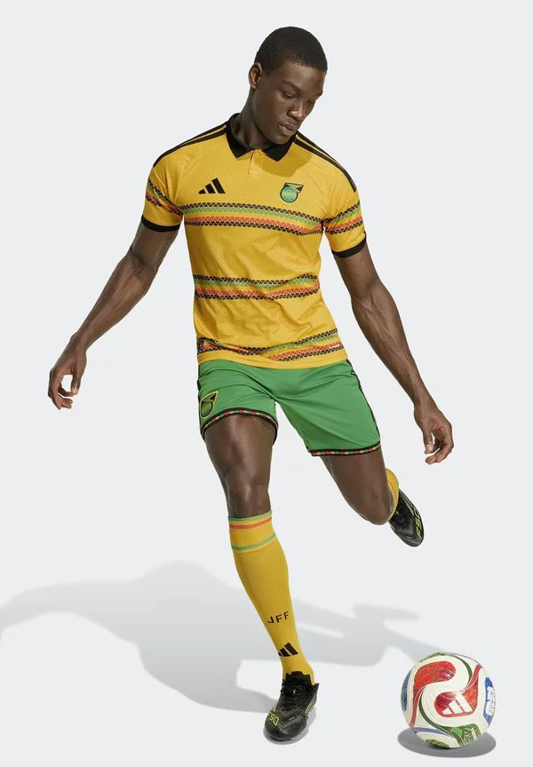 Ямайка 26 x спортивные шорты bob marley для дома Adidas Performance, Vivid Green — фото 3