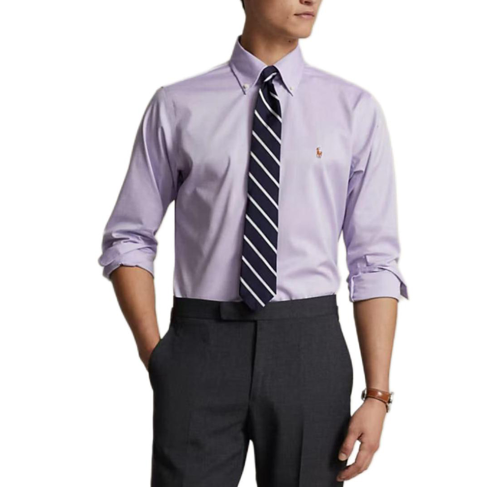 

Polo Ralph Lauren Рубашка мужская светло-фиолетовая