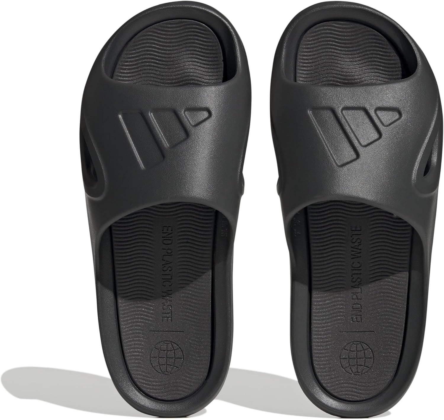 Шлепанцы Adidas Adicane унисекс для взрослых, черный — фото 2