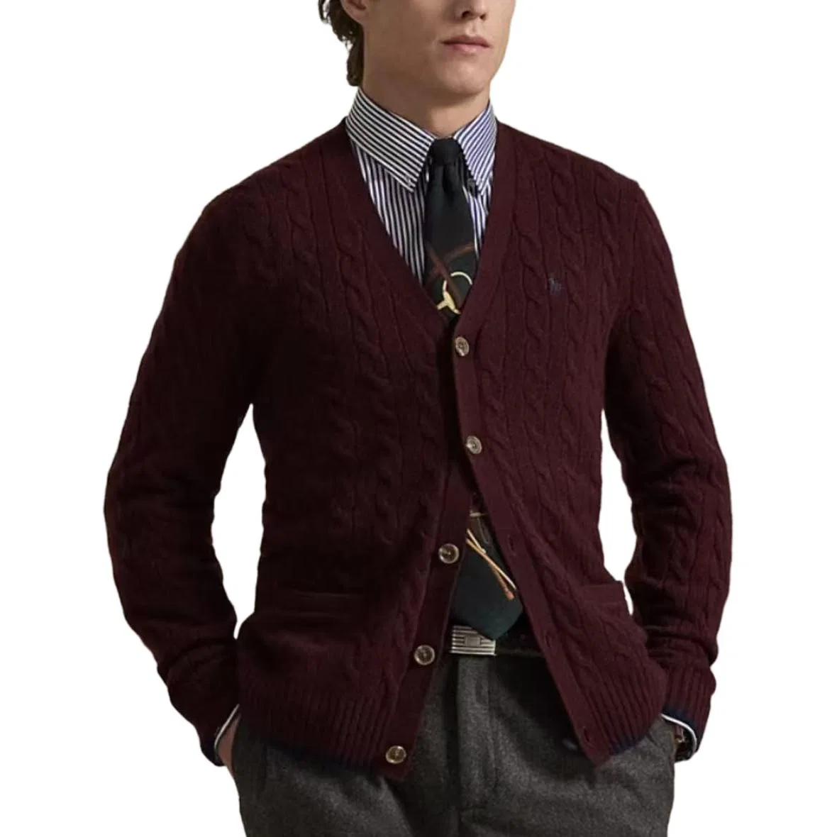 Свитер Classic Version мужской Polo Ralph Lauren, Burgundy