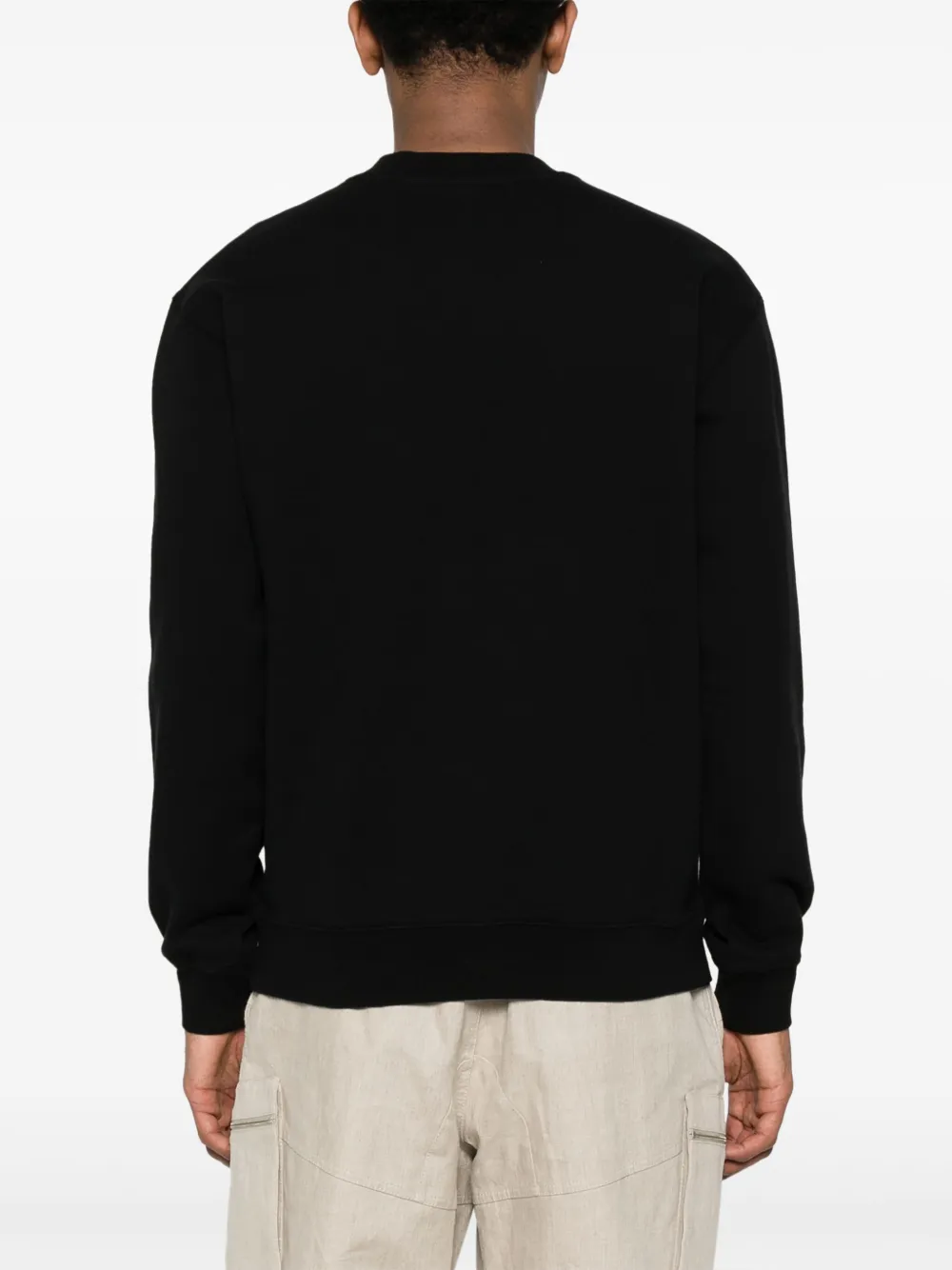 Толстовка Le Sweatshirt Gros Grain JACQUEMUS, черный — фото 4