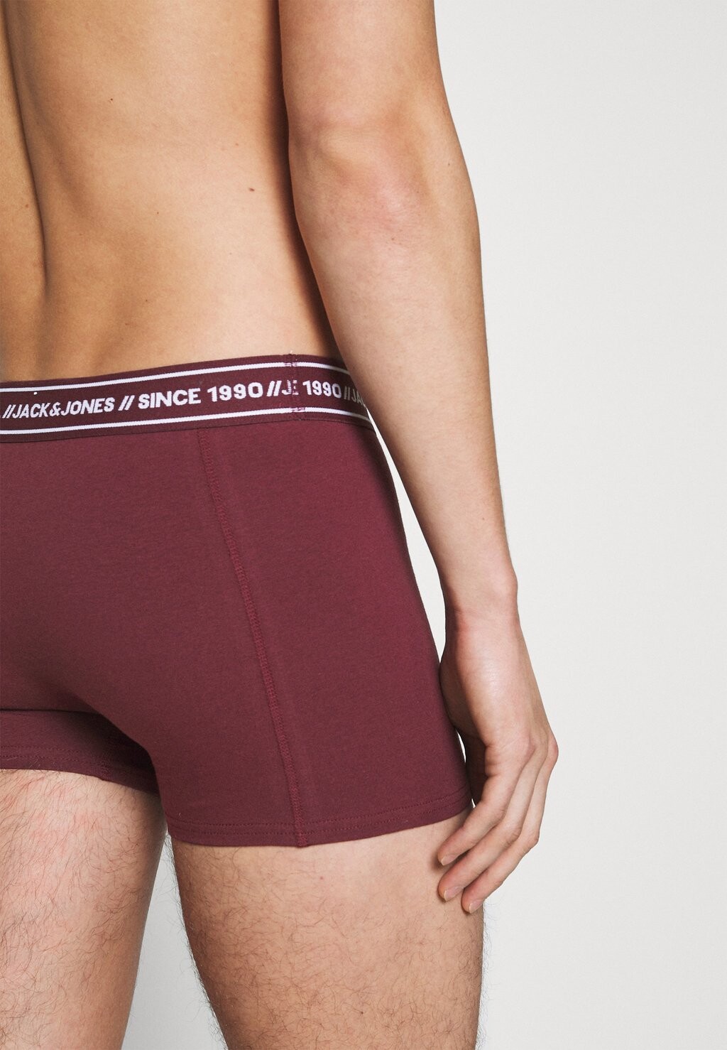 

Трусы Jactext Trunks 3 Pack Jack & Jones, черный/синий блейзер/порт-рояль