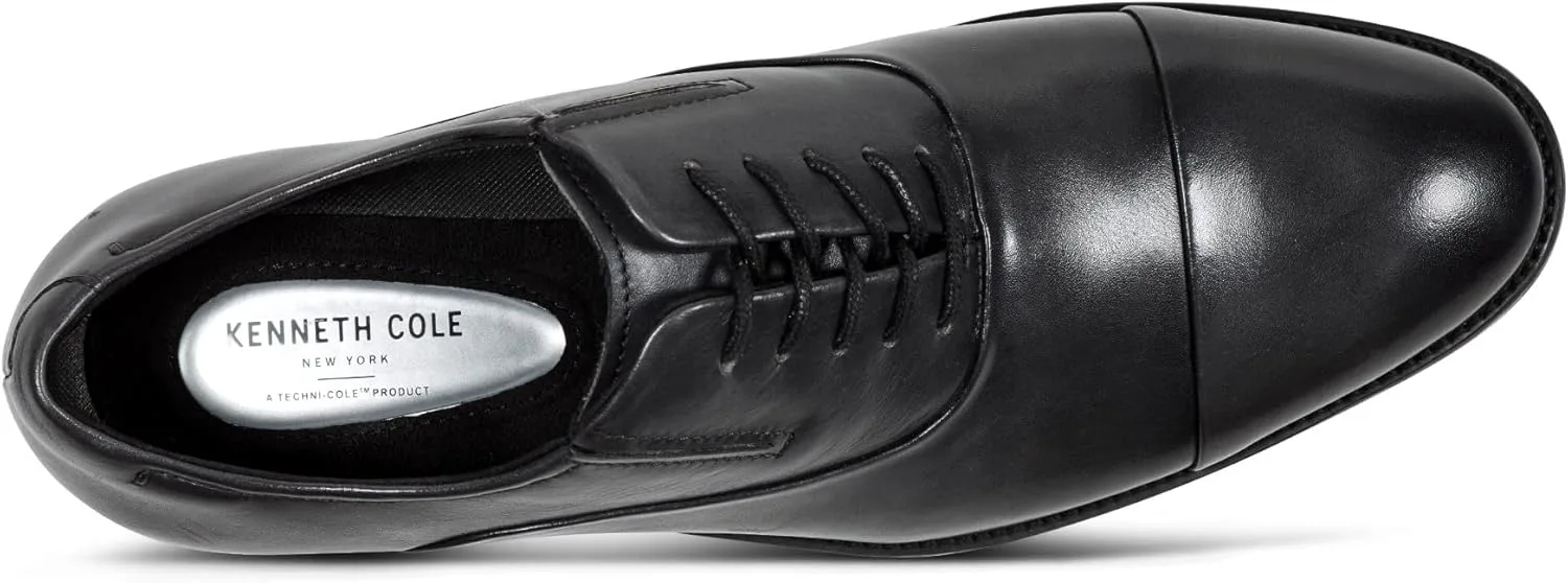 Мужские туфли Kenneth Cole New York Tully Cap Toe, темно-серый — фото 4
