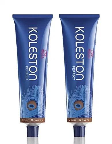 Краска для волос Wella Koleston Perfect 7/75 «Средний блондин коричнево-махагоновый», 60 мл Wella