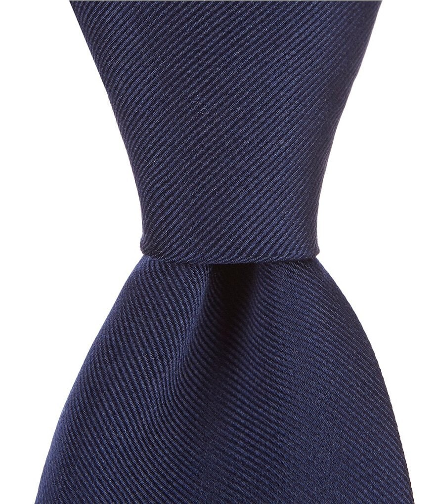 

Roundtree & Yorke Cardinal Solid 3 1/8Шелковый галстук, синий