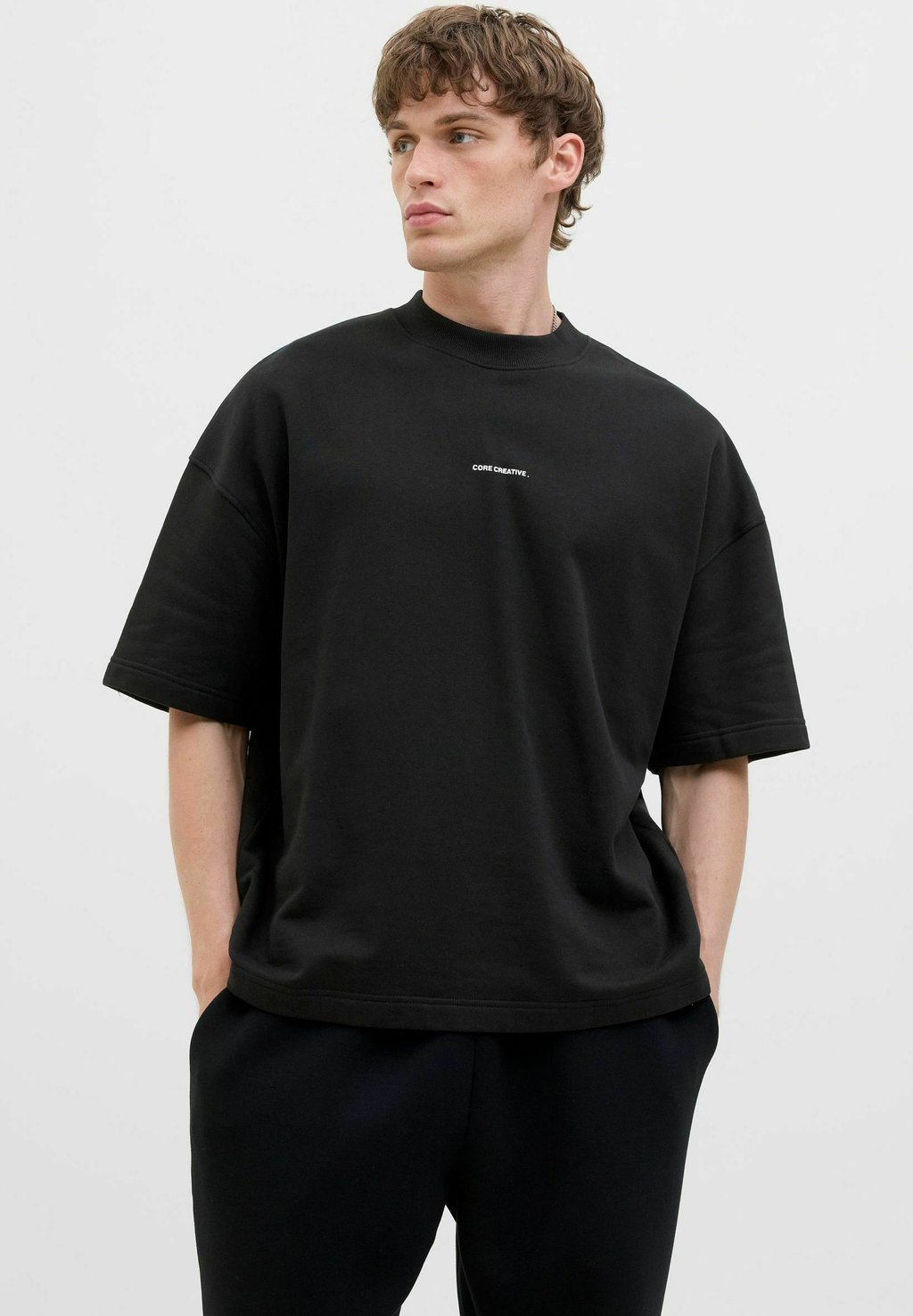 

Футболка с принтом GEDRUCKT Jack & Jones, черный