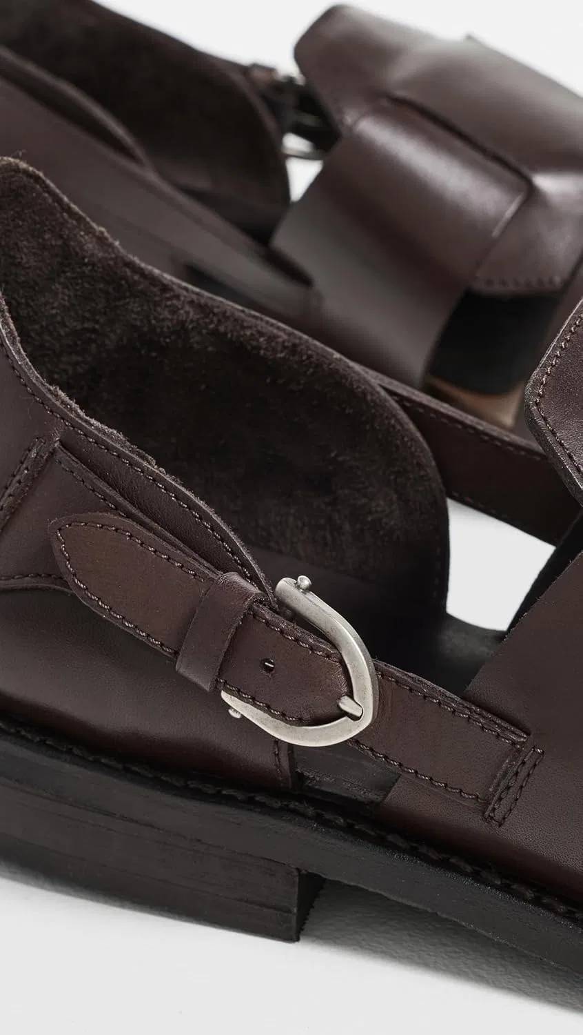 Сандалии мужские Allen Edmonds, темно-коричневые — фото 4
