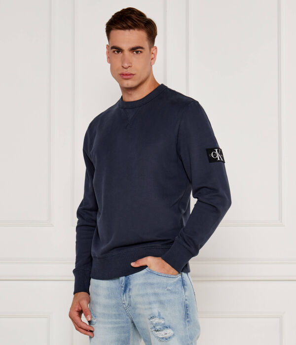 

Толстовка мужская Calvin Klein Jeans с нашивкой, синий