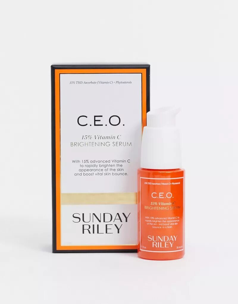 Сыворотка Sunday Riley — CEO Осветляющая с % витамином С, 30 мл