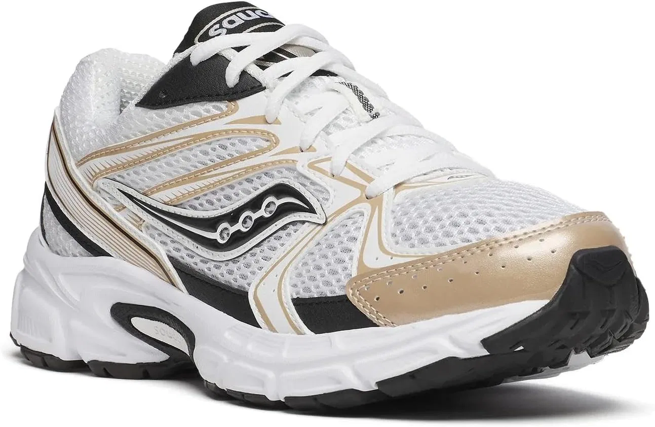Кроссовки Saucony Unicony Ride Millennium, White Gold Black — фото 3