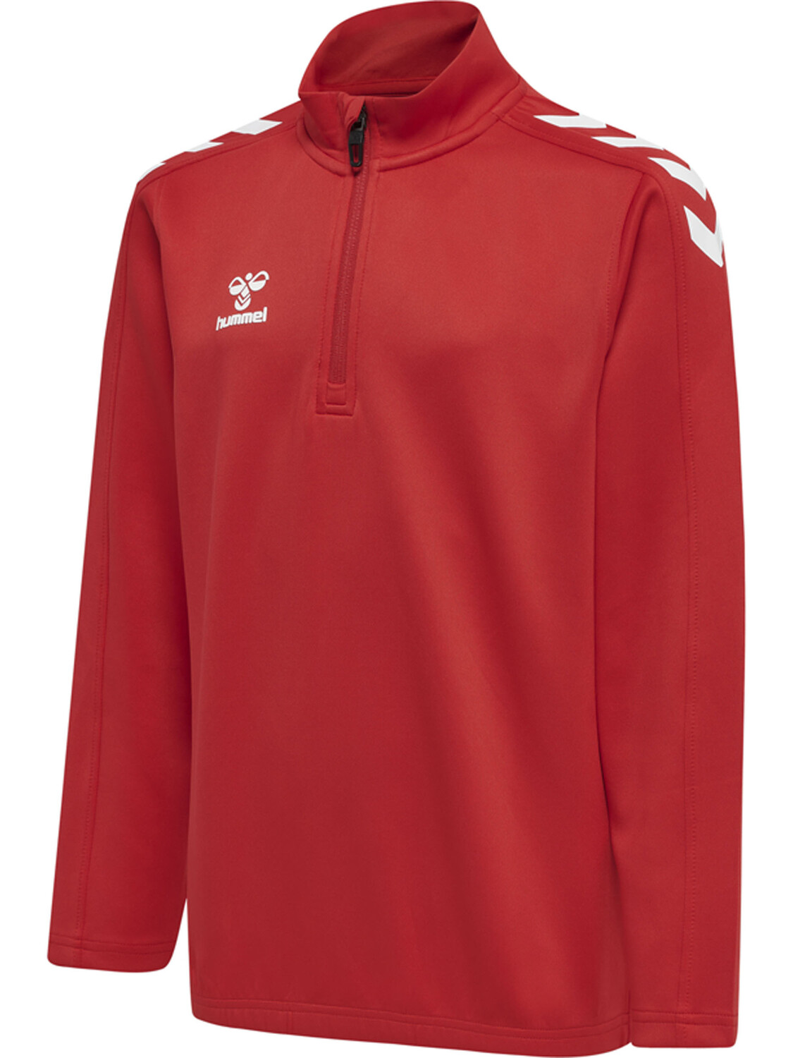 Толстовка Hummel Mit Kurzem Reißverschluss Hmlcore Xk Half Zip Poly Sweat Kids, цвет TRUE RED — фото 4