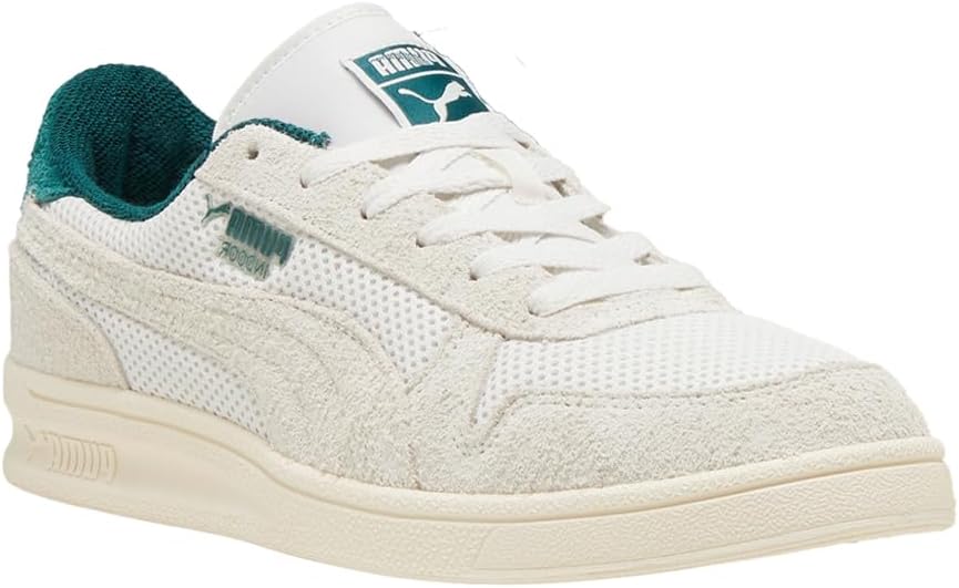 Мужские кроссовки PUMA с сеткой и шнуровкой для зала - белые — фото 2