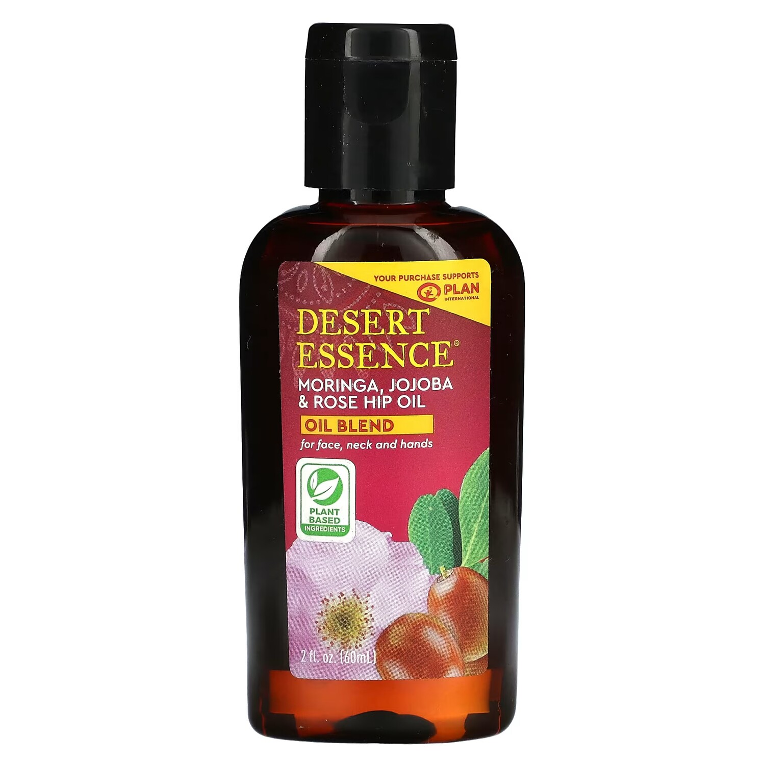 

Масло моринги Desert Essence жожоба и шиповника, 60 мл