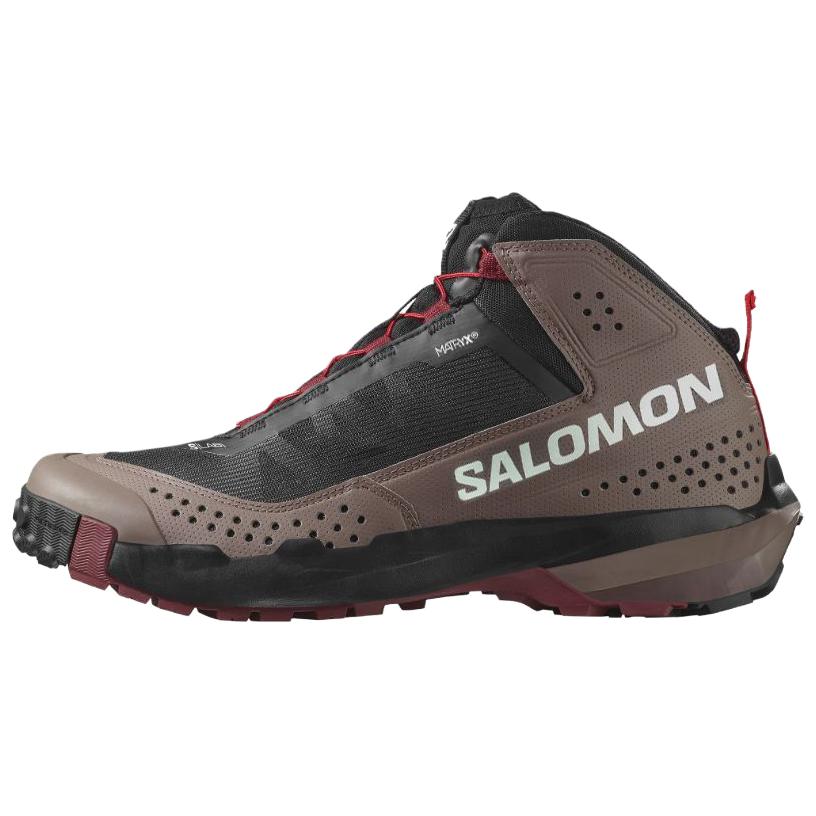SALOMON Кроссовки для походов S/LAB Waterway с противоскользящей подошвой, износостойкие, унисекс, черные