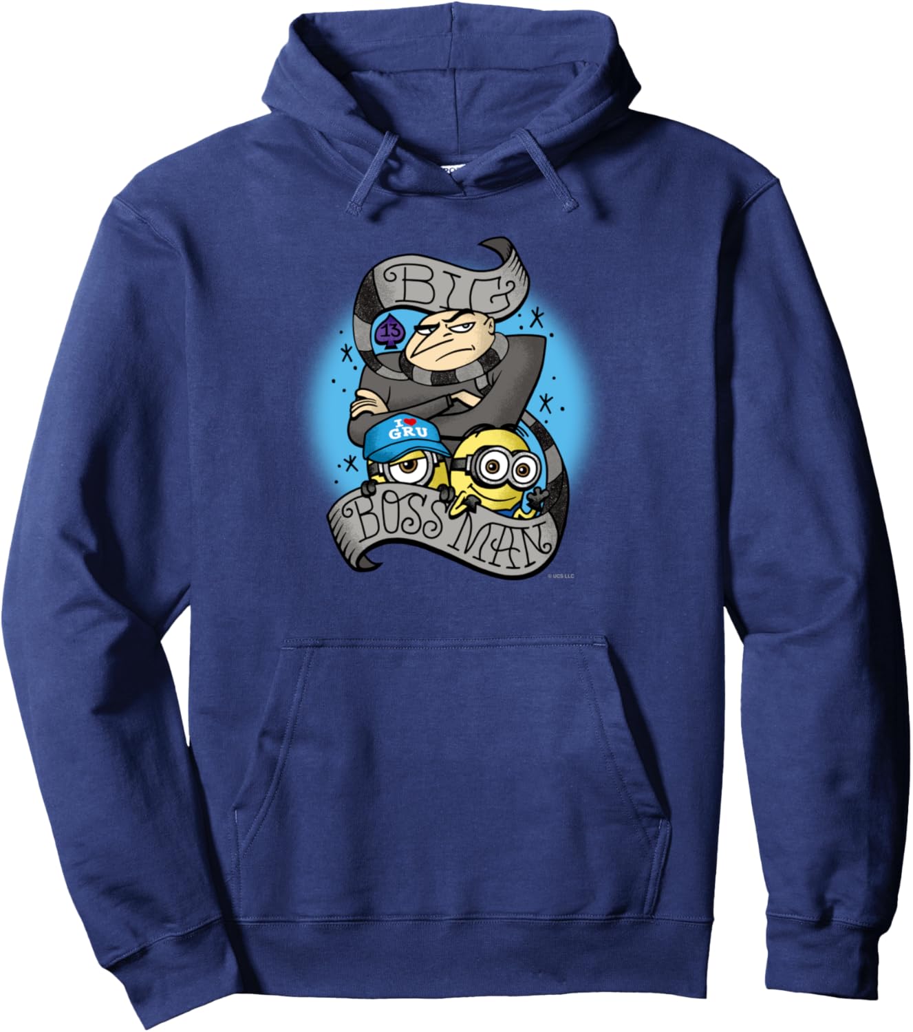 

Худи Minion Big Boss Man Minions, темно-синий