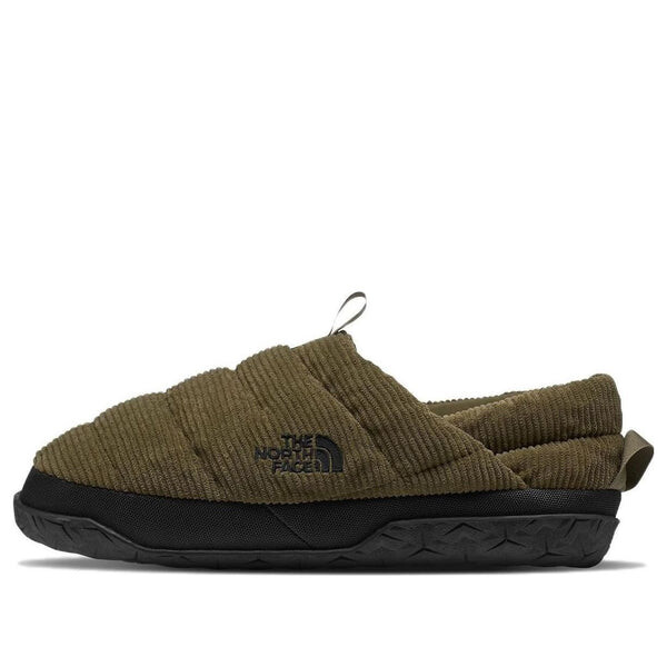 

Кроссовки corduroy nuptse mules 'military olive' The North Face, зеленый