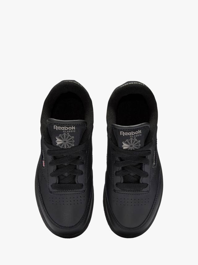 Детские кожаные кроссовки Club Champion Reebok, Black — фото 2