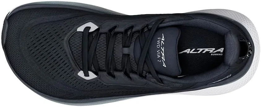 Мужские беговые кроссовки Altra FWD VIA 2 для бега по шоссе, Black White — фото 4
