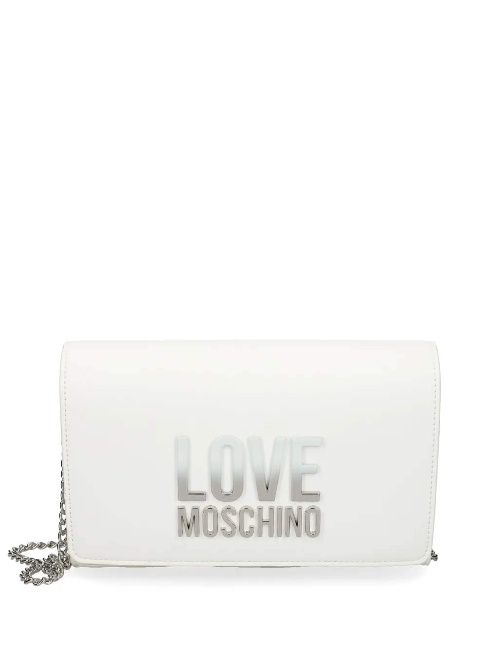 

Сумка через плечо с логотипом Love Moschino, белый