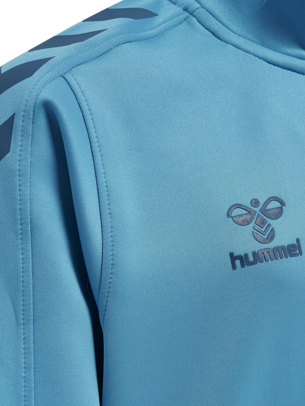 Спортивная толстовка Hummel Core, голубой/темно-синий — фото 4