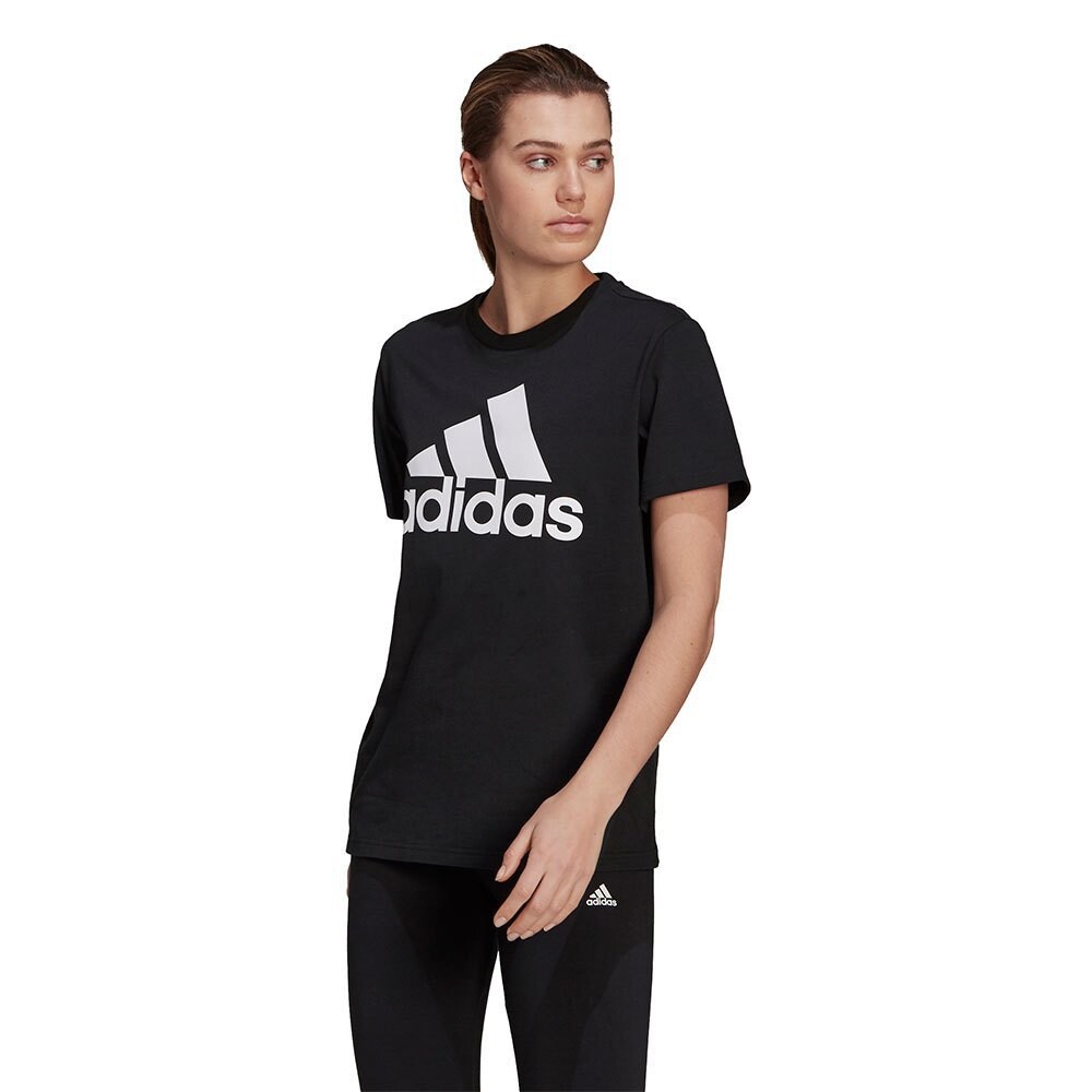 

Футболка с коротким рукавом adidas Essentials Logo Boyfriend, черный