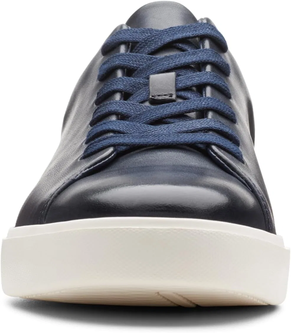 Мужские кружевные кроссовки Clarks Un Costa, 3-Navy Leather — фото 2