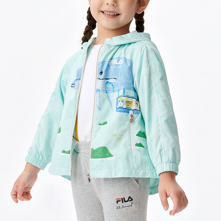 Детская куртка ФИЛА FILA, цвет Allover Print — фото 2