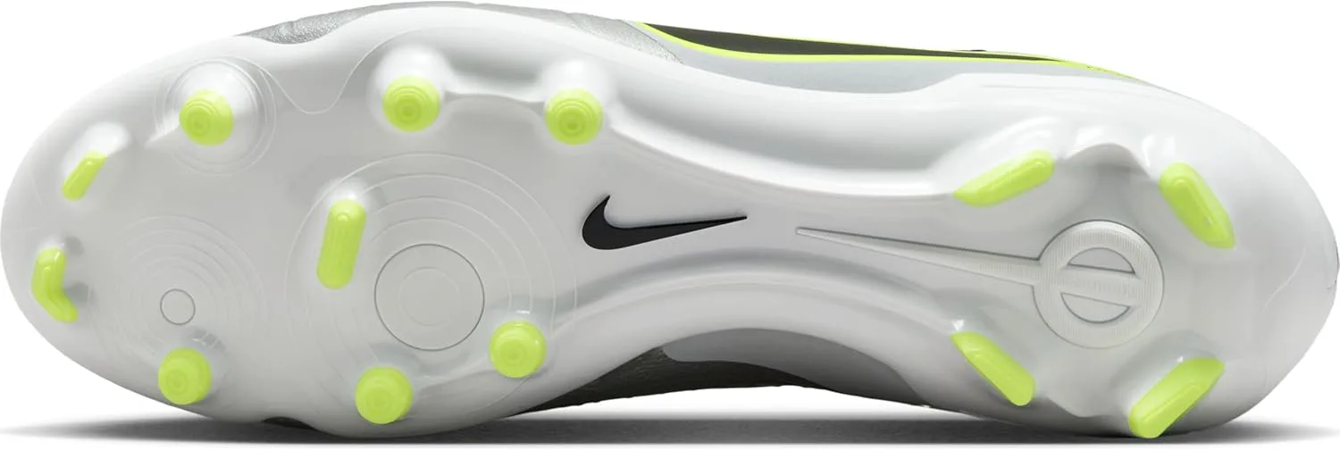Футбольные бутсы Nike Legend 10 Academy Fg/MG для мужчин, металлик серебристый — фото 4