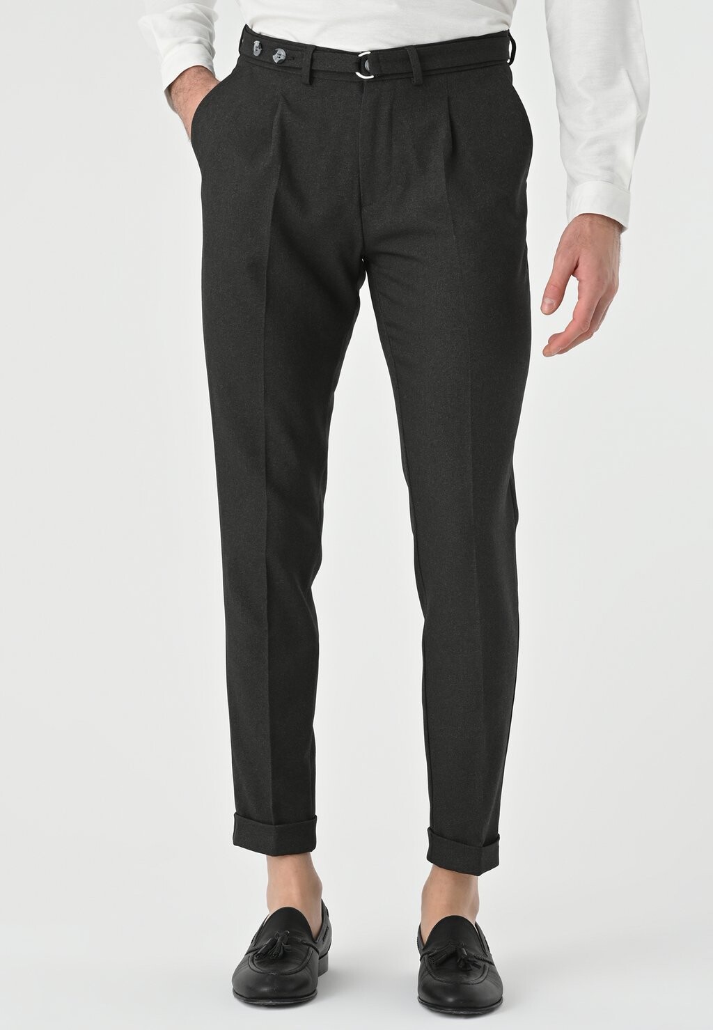 

Брюки BELTED Antioch, цвет smoked