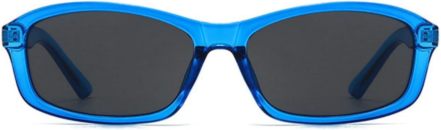 

Солнцезащитные очки Willochra в стиле ретро, ​​прямоугольные, для женщин и мужчин, маленькие, винтажные, в стиле 90-х, узкая квадратная оправа, модные панк-очки для мужчин, C3